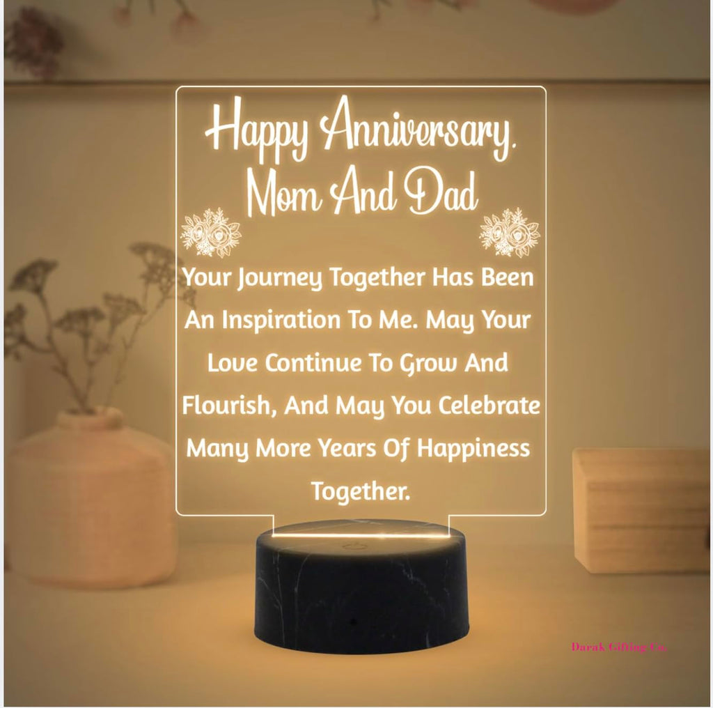 Darak Gifting Co. Forever Together Personalised Wooden Engraving Frame (4X6)